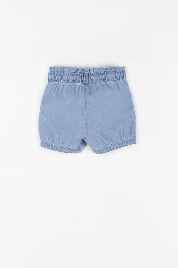 Shorts Jeans mit dekorativer Stickerei 2156786
