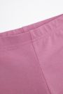 Leggings mit langen Hosenbeinen rosa mit einem Aufdruck am Hosenbein 2156352