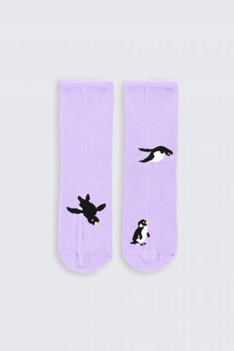 Socken violette
